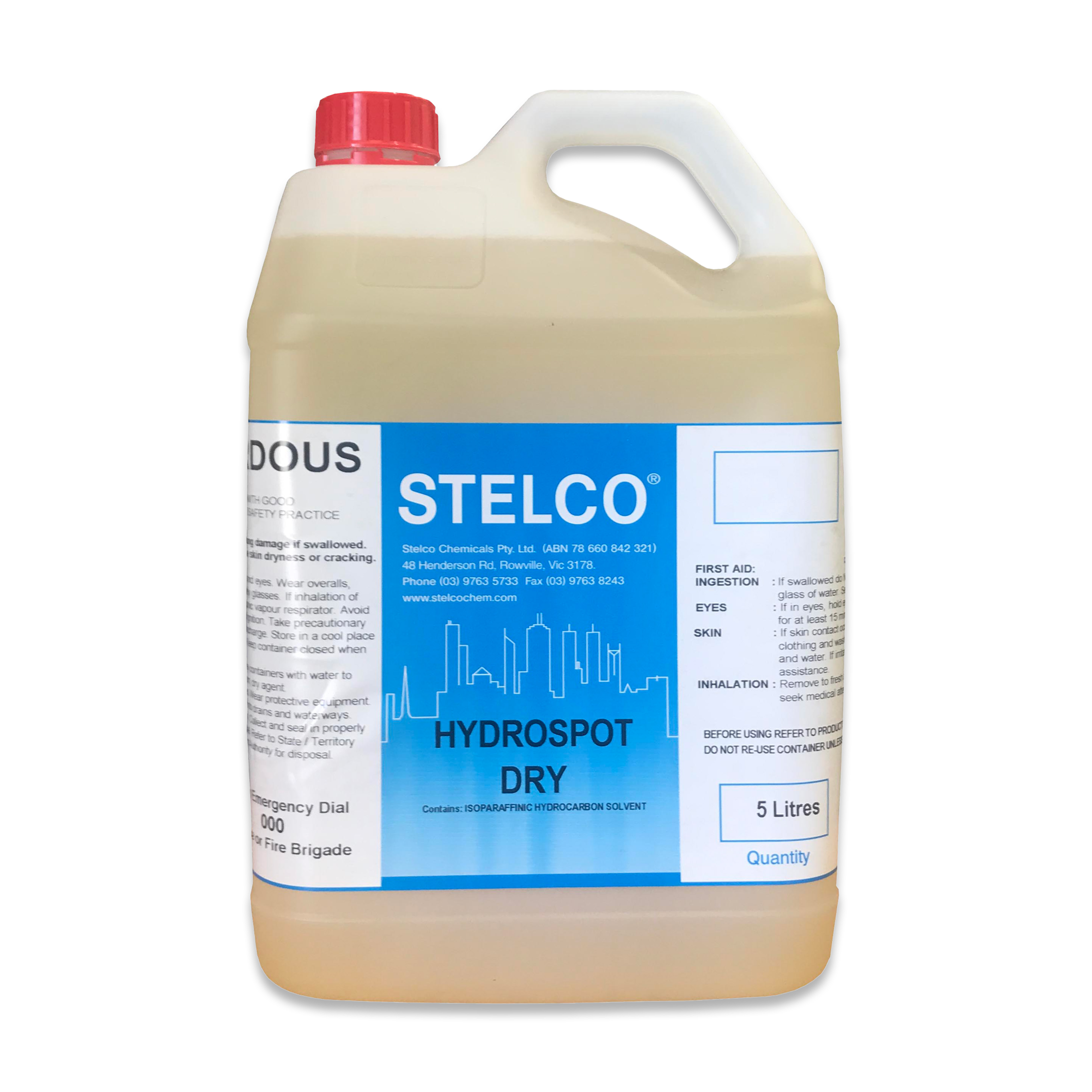 HydroSpot Dry |  Pre-spotting Agents  | Stelco Chemicals International